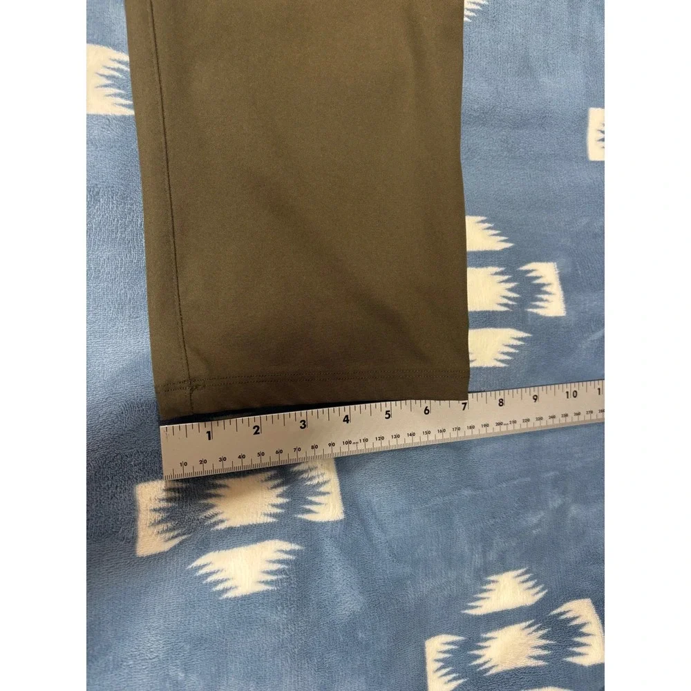 Lululemon Commission Slim-Fit Pant 36 Olive Green Warpstreme Commuter Trousers